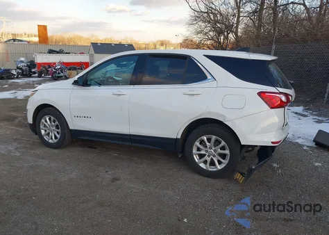 2020 Chevrolet Equinox Fwd Lt 1.5L Turbo из США, поврежденный, VIN 3GNAXKEV4LS671613